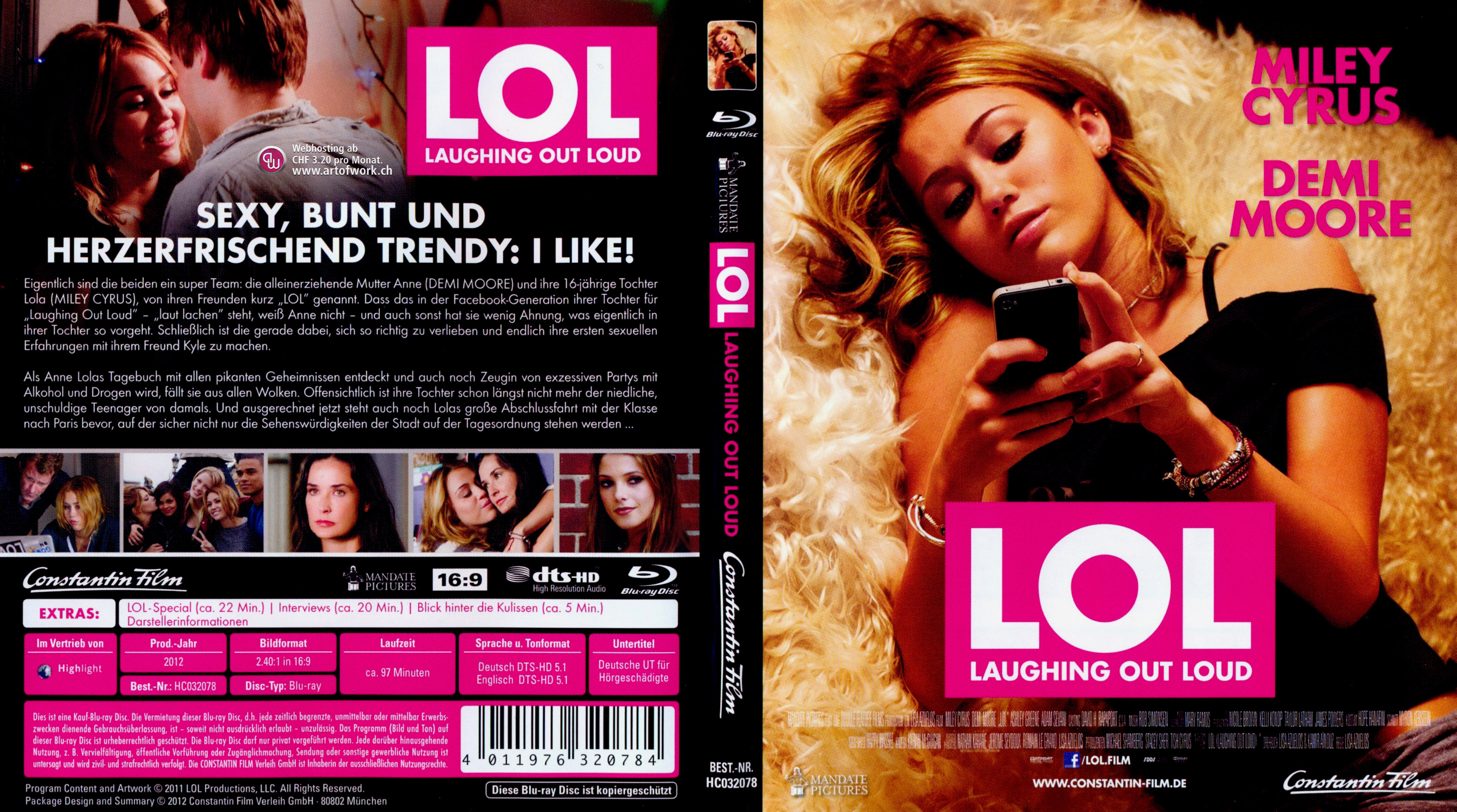Laughing out Loud LOL Cover deutsch Blu-ray.