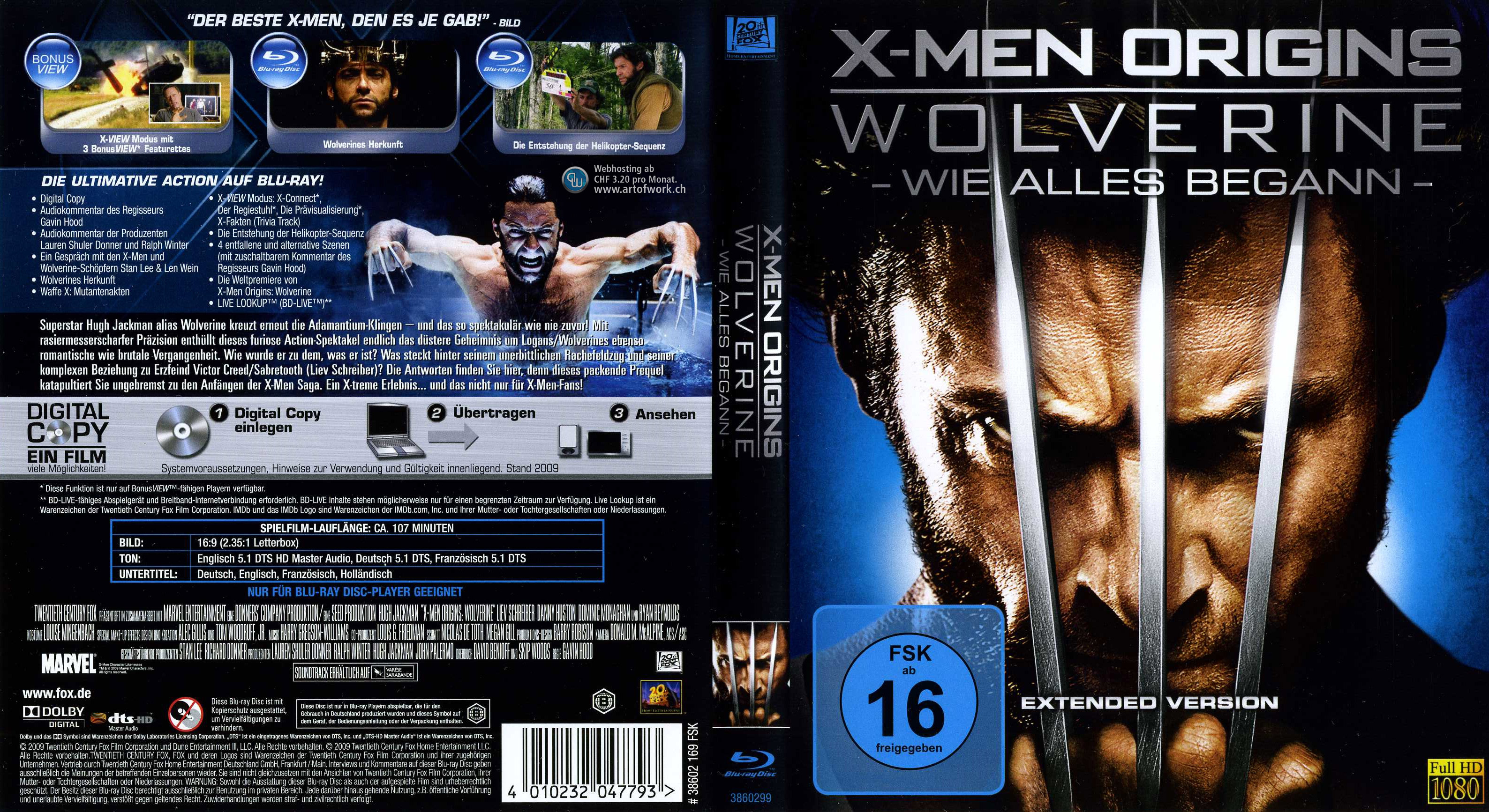Download Blu-ray Cover hochauflösend