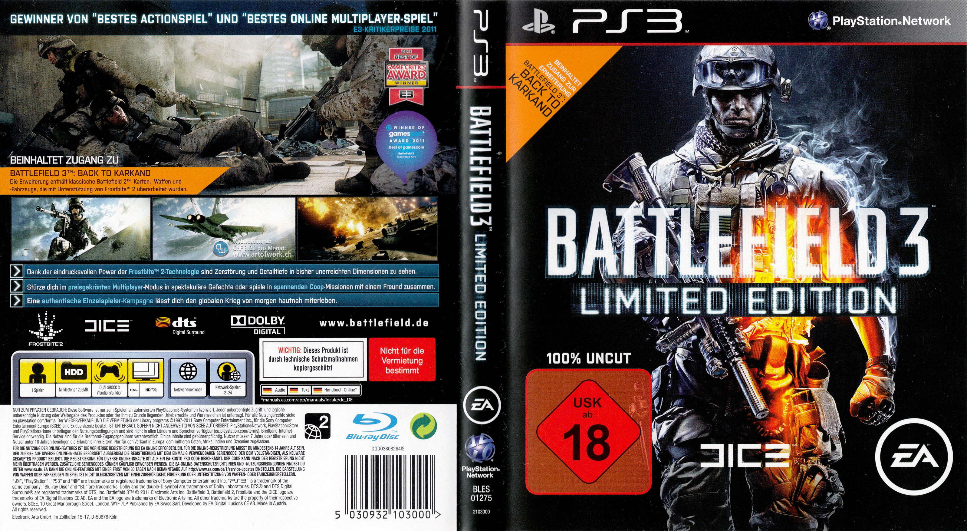 Download PS3 Cover hochauflösend
