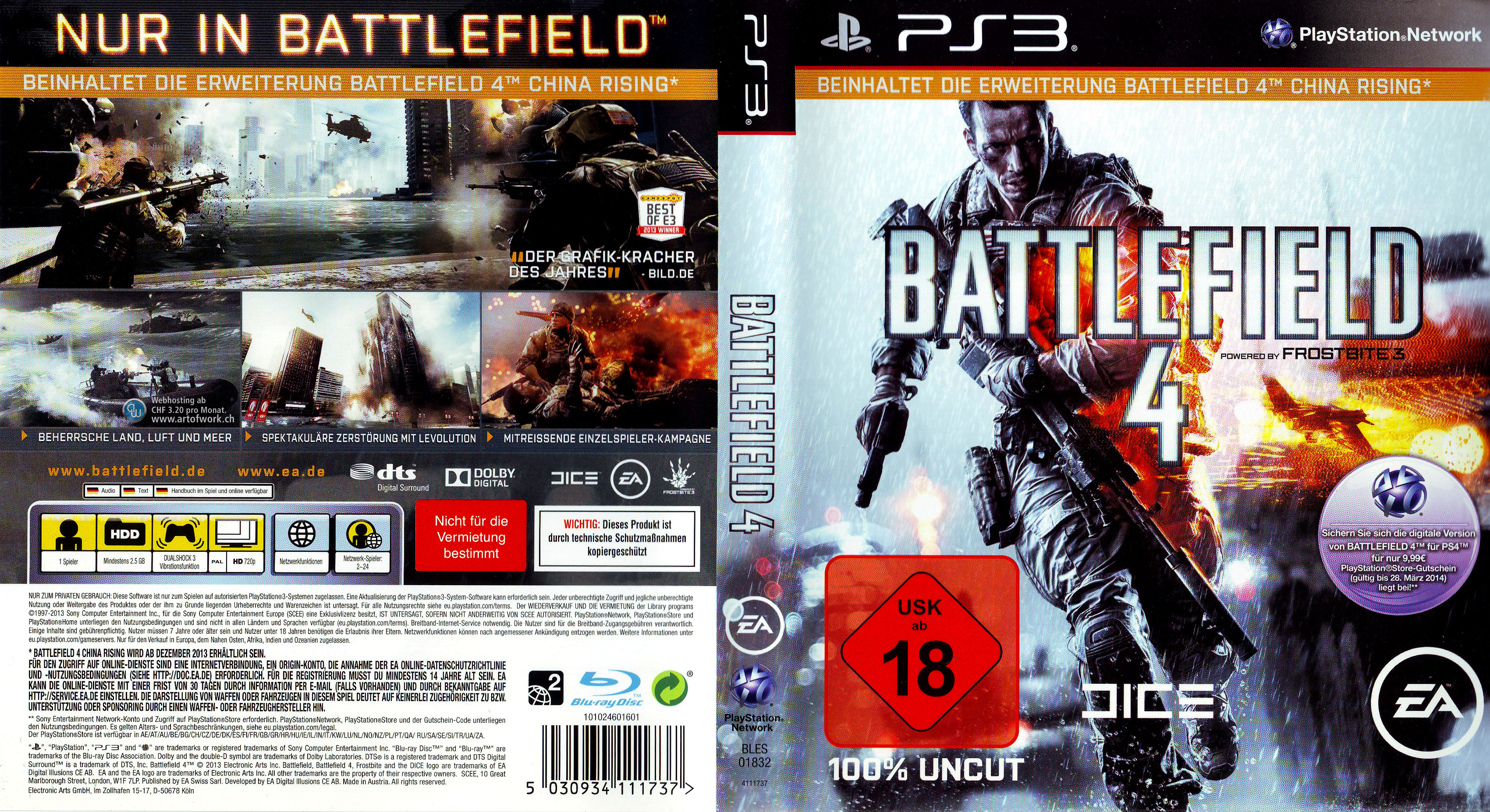 Download PS3 Cover hochauflösend
