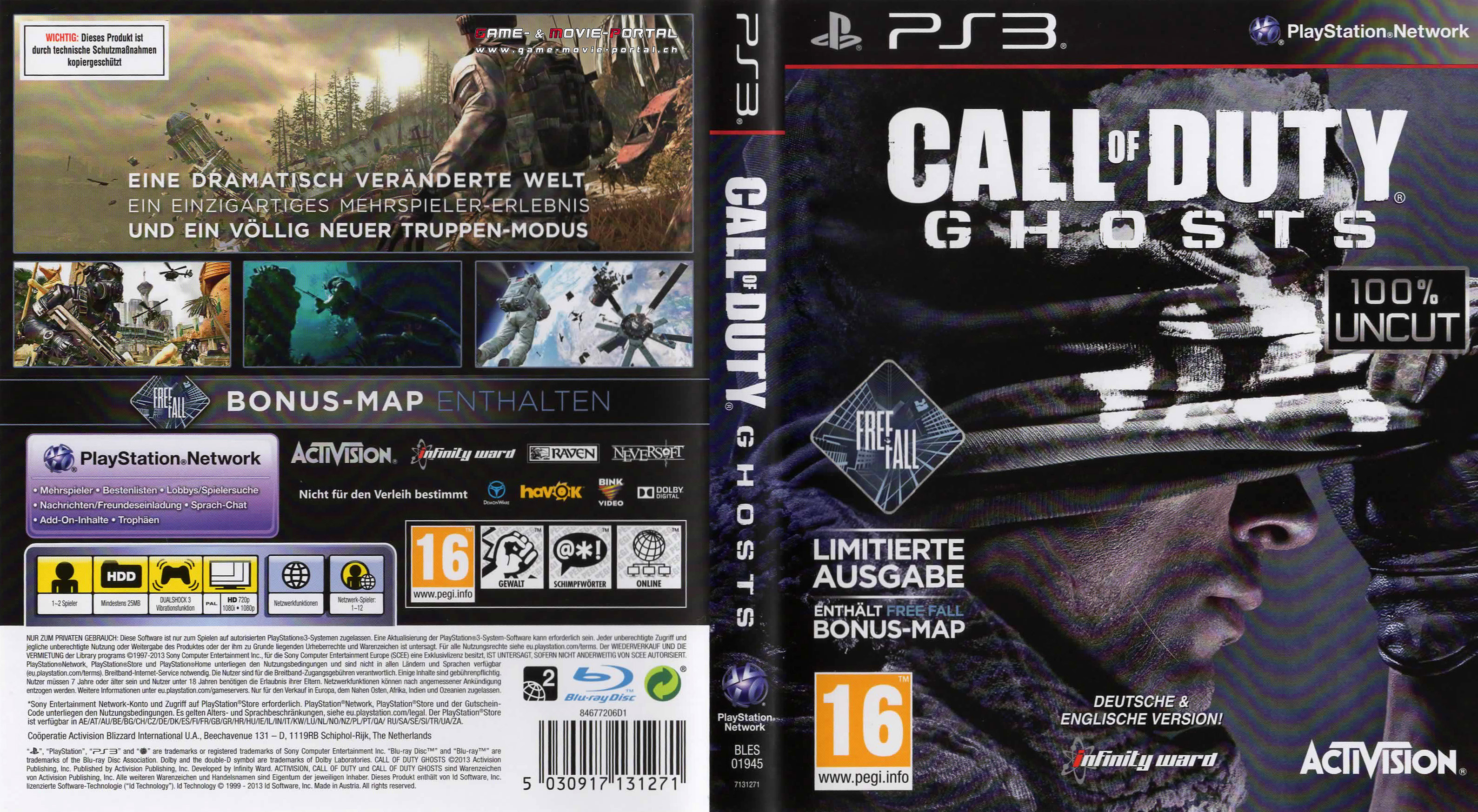 Download PS3 Cover hochauflösend