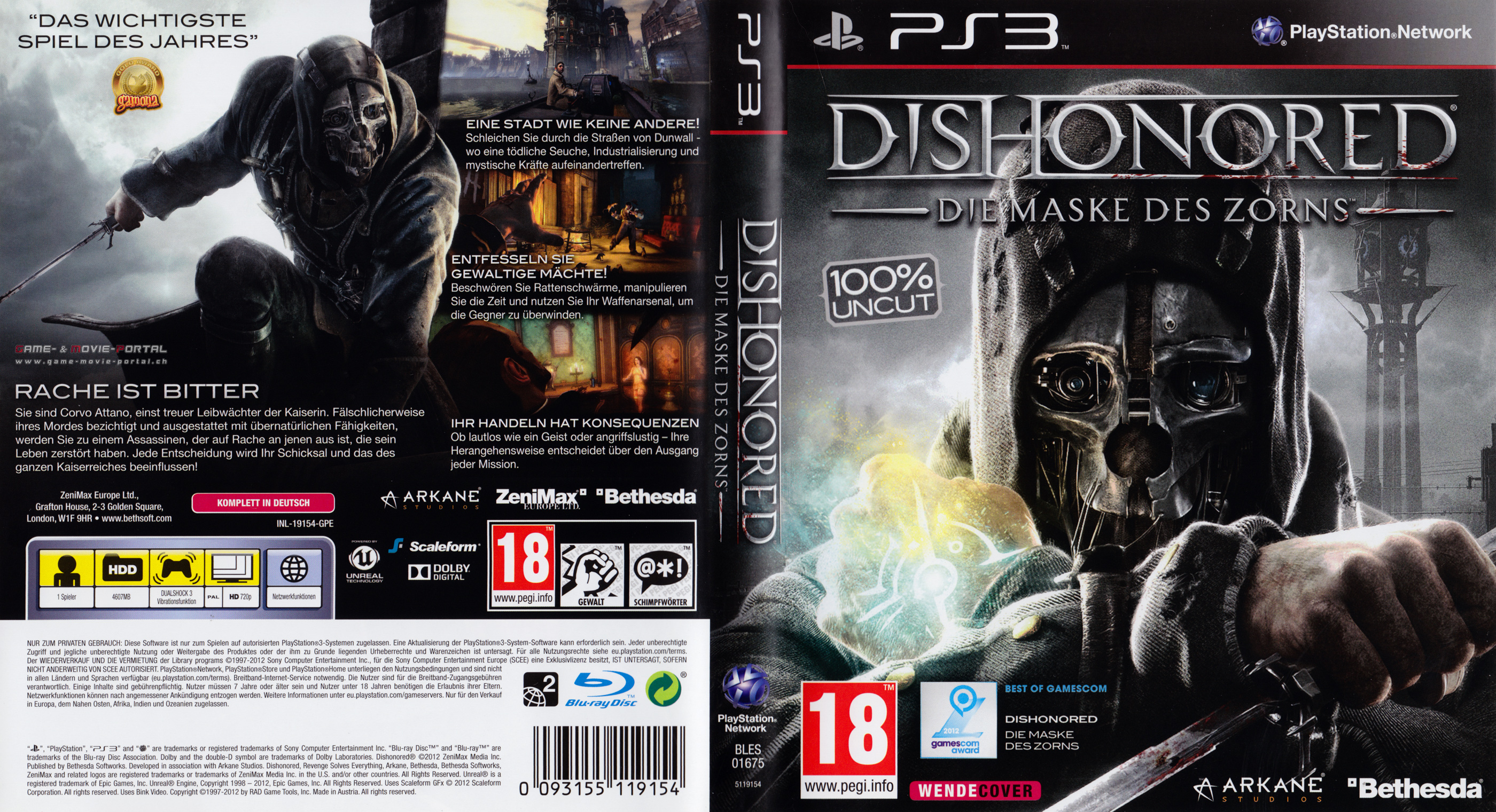Download PS3 Cover hochauflösend
