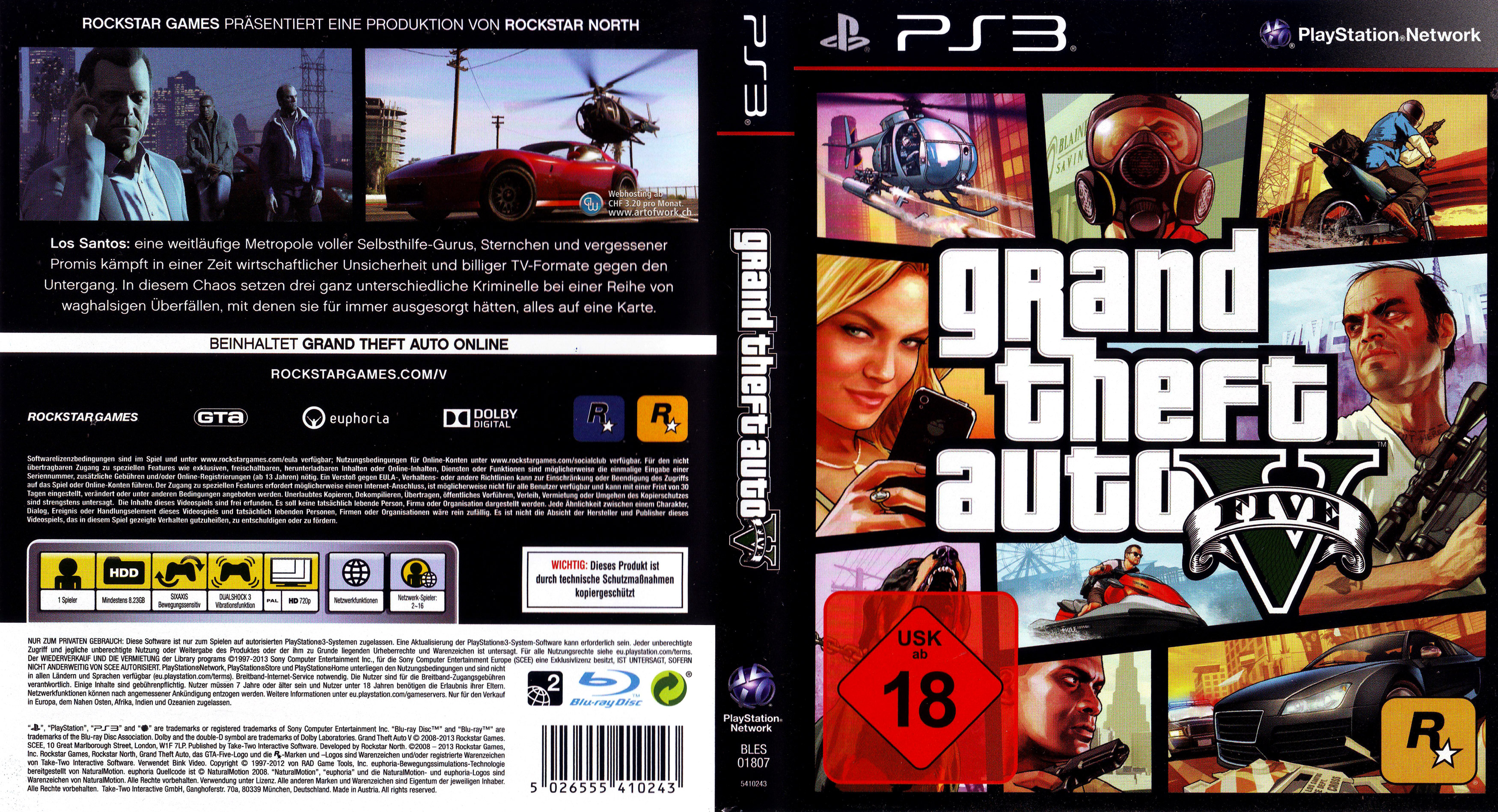 Download PS3 Cover hochauflösend