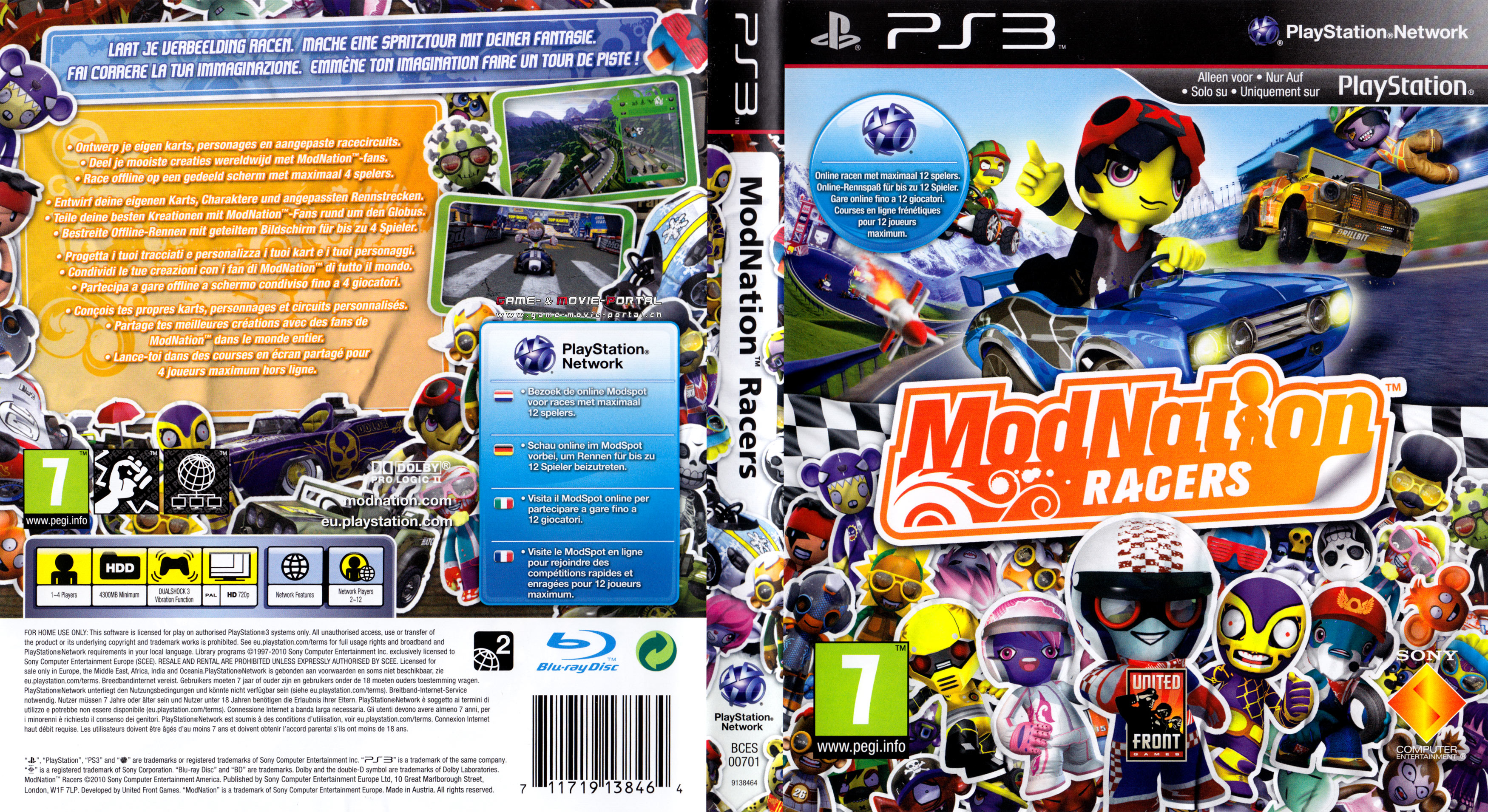 Download PS3 Cover hochauflösend