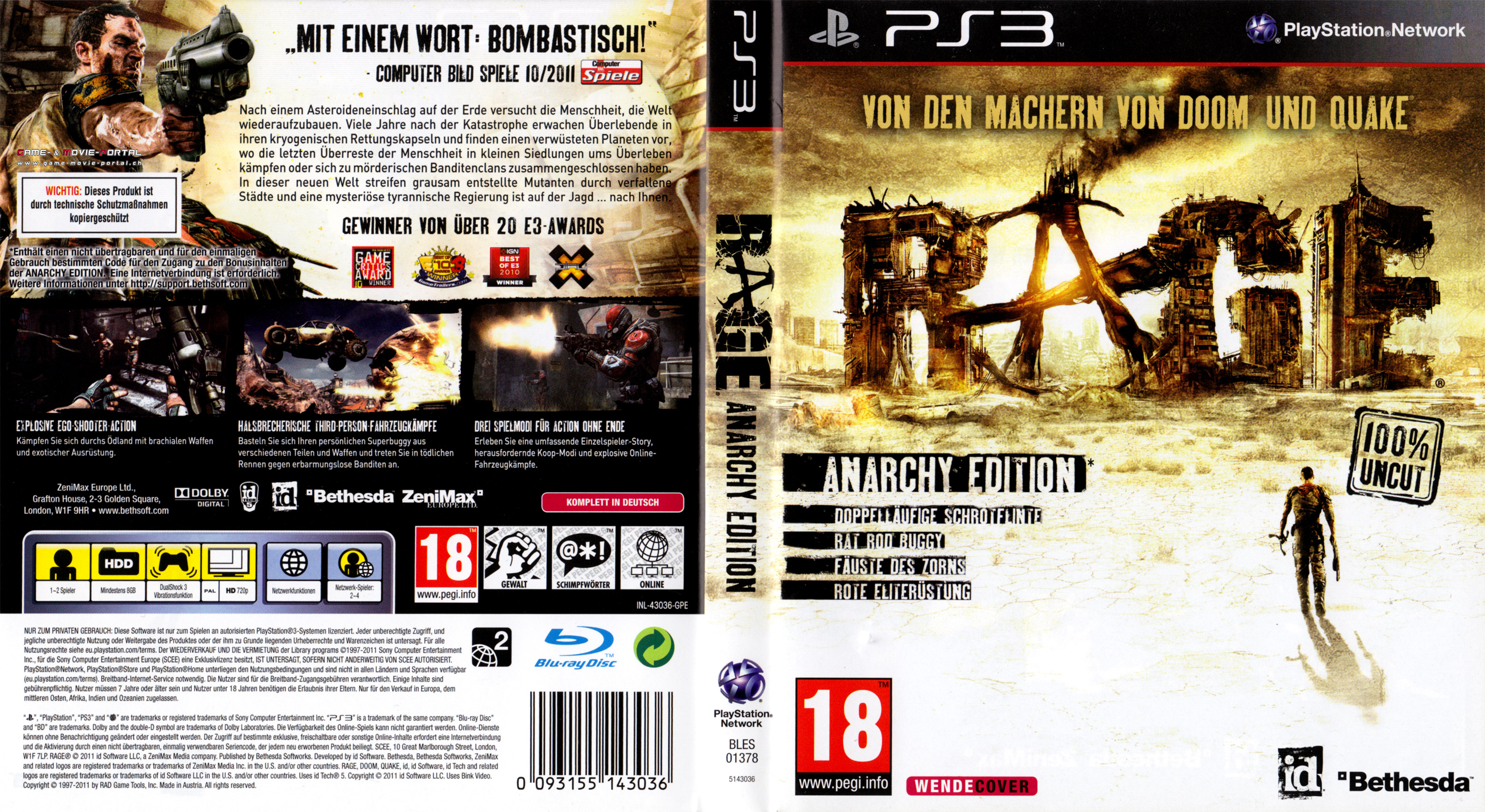 Download PS3 Cover hochauflösend