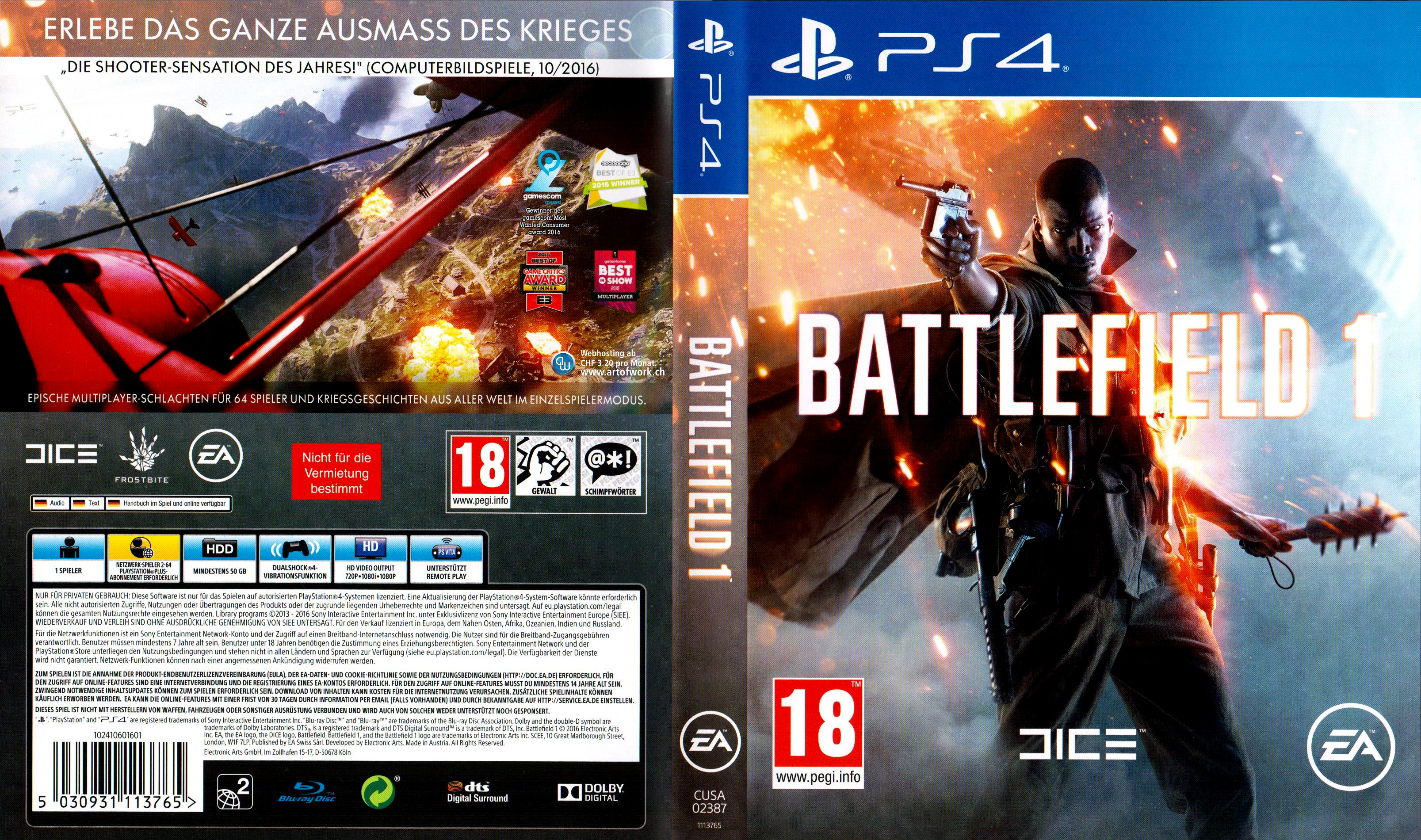 Download PS4 Cover in High Quality