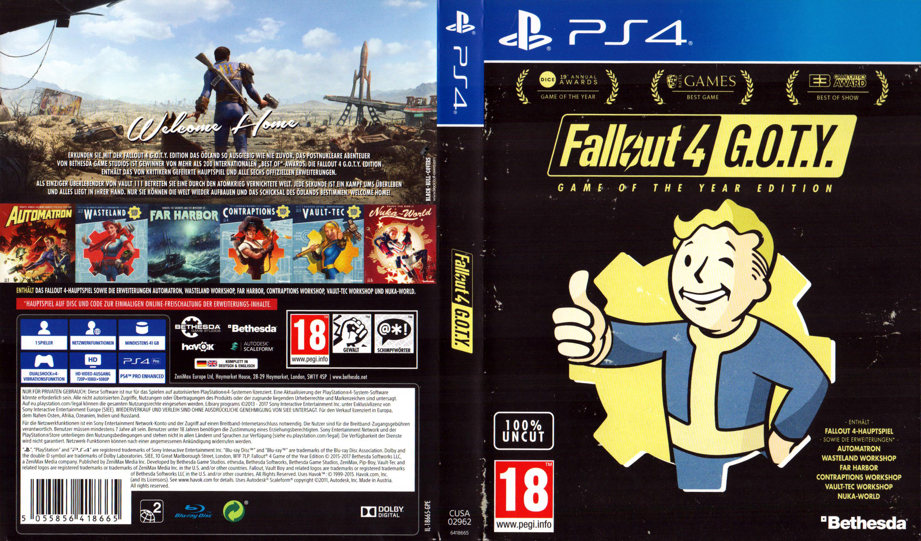 Download PS4 Cover in High Quality