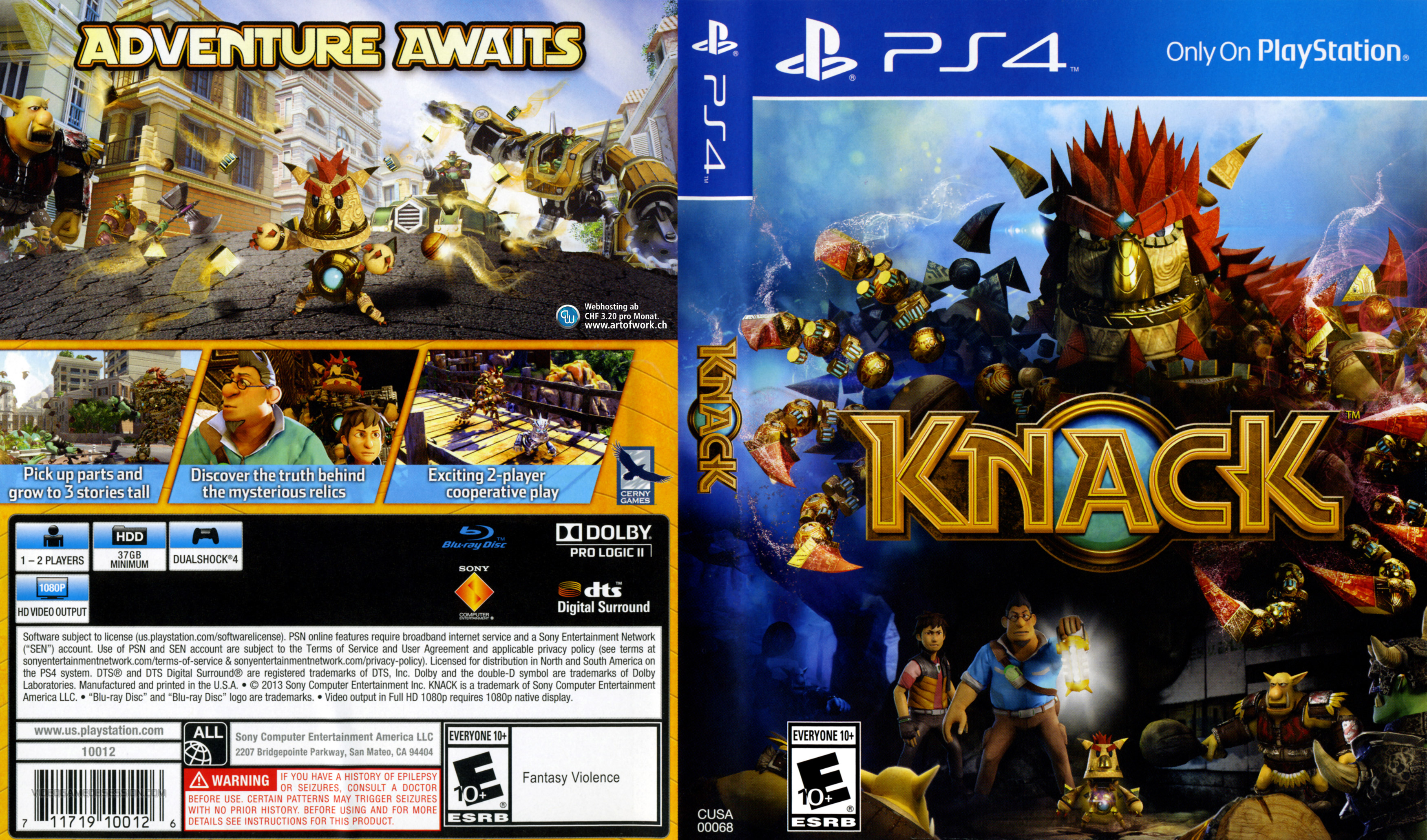 Download PS4 Cover in High Quality