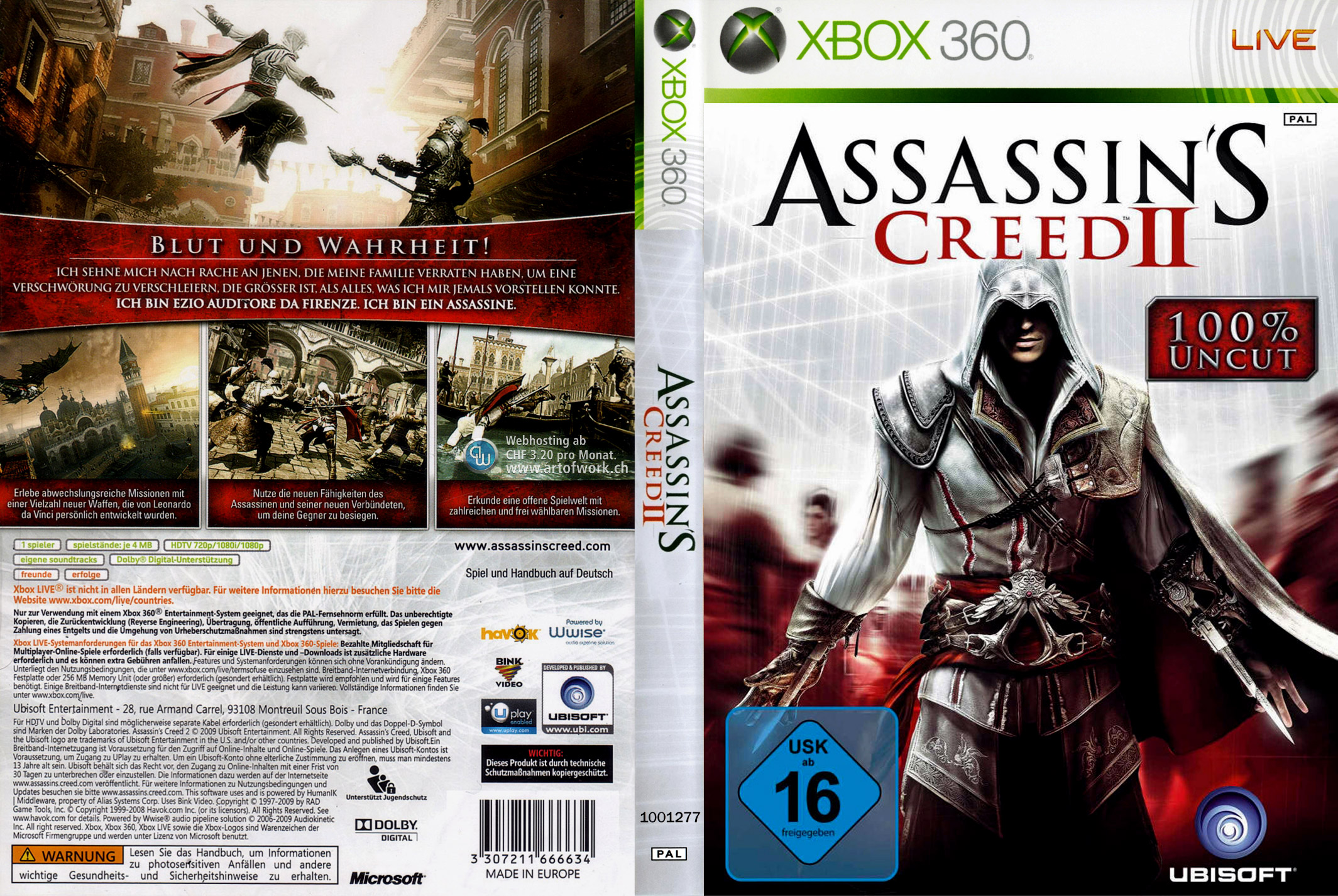 Download Xbox 360 Cover in High Quality