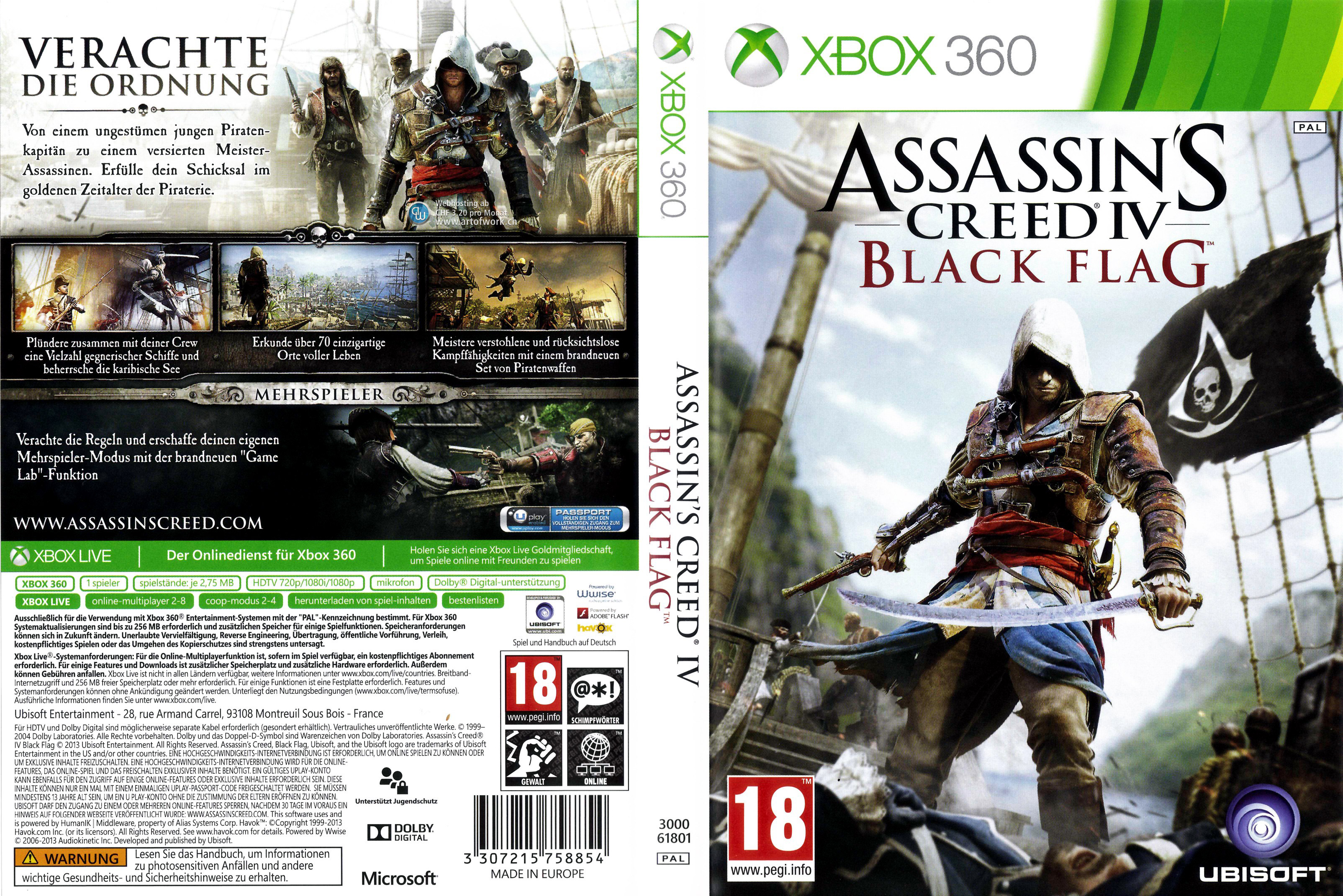 Download Xbox 360 Cover in High Quality