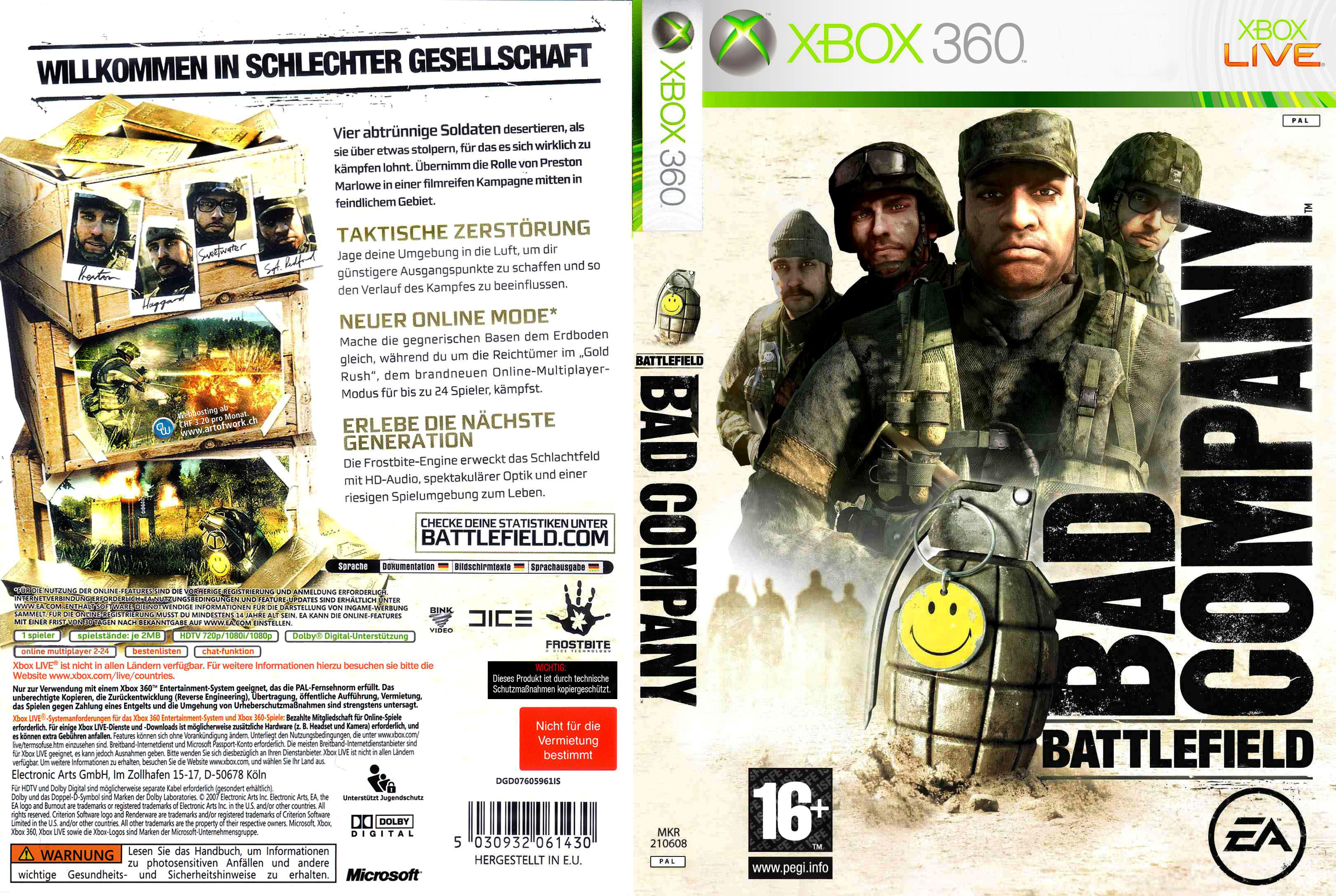 Download Xbox 360 Cover in High Quality