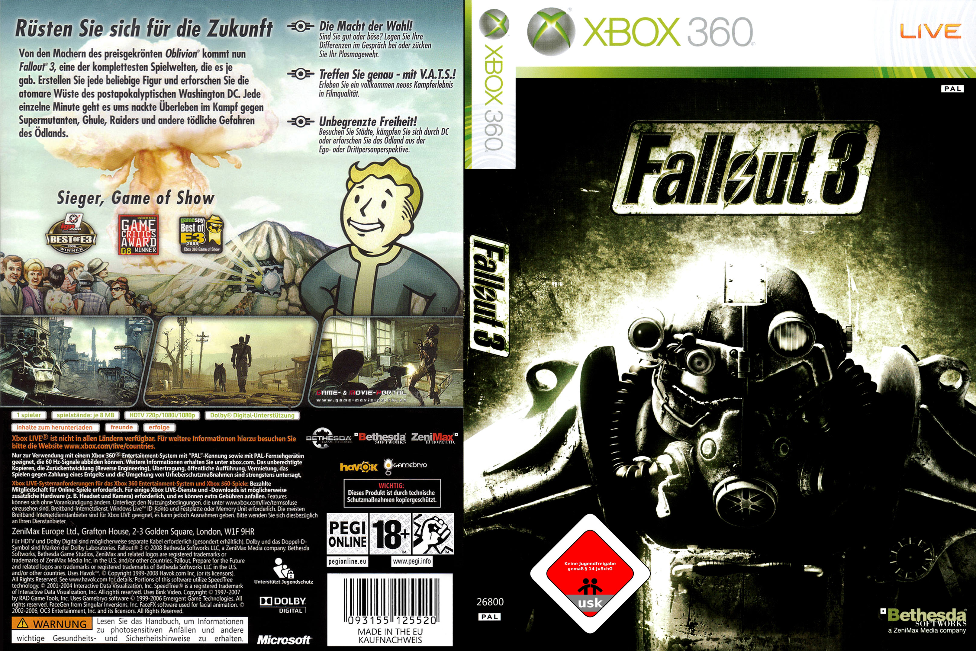 Download Xbox 360 Cover in High Quality