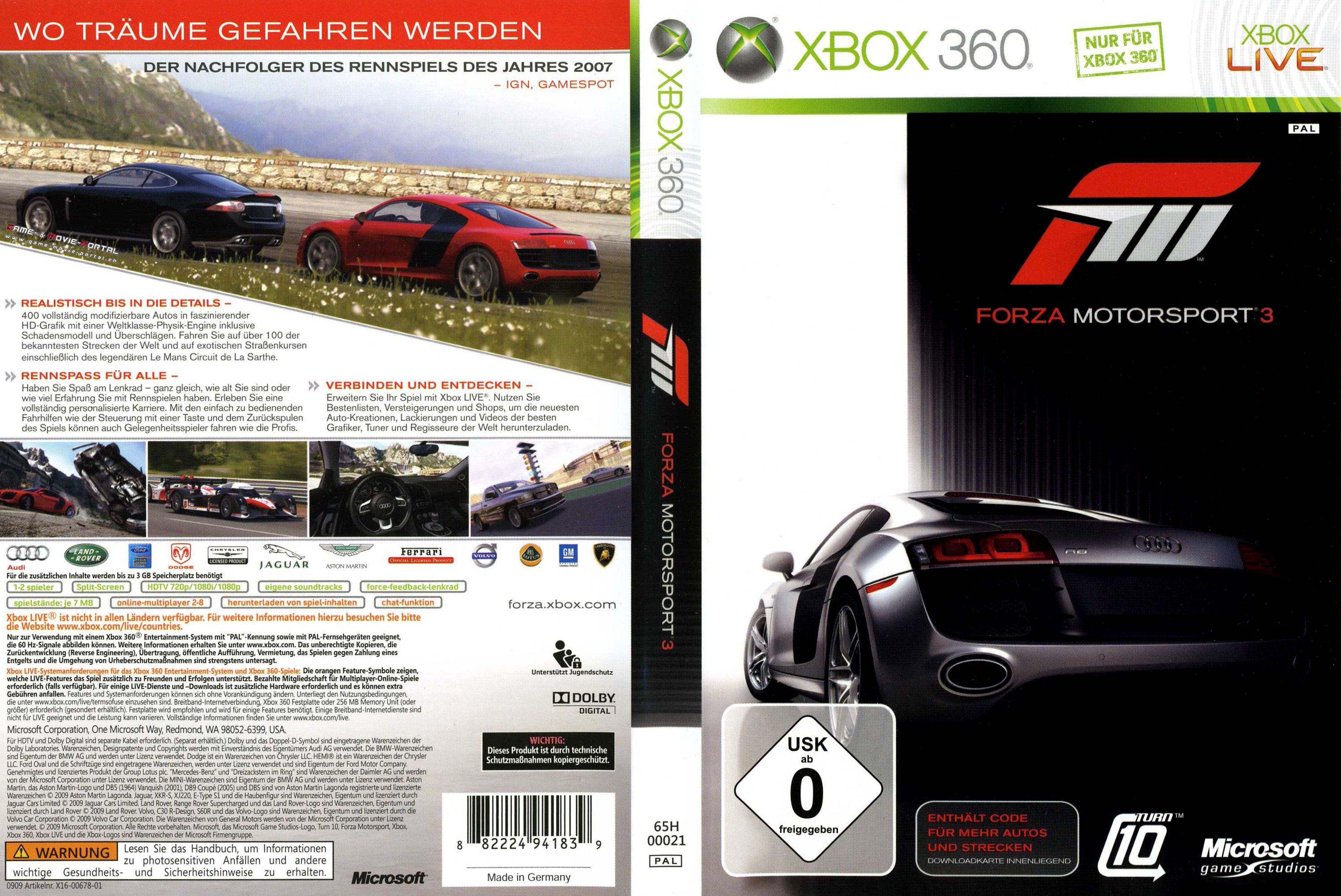 Download Xbox 360 Cover in High Quality