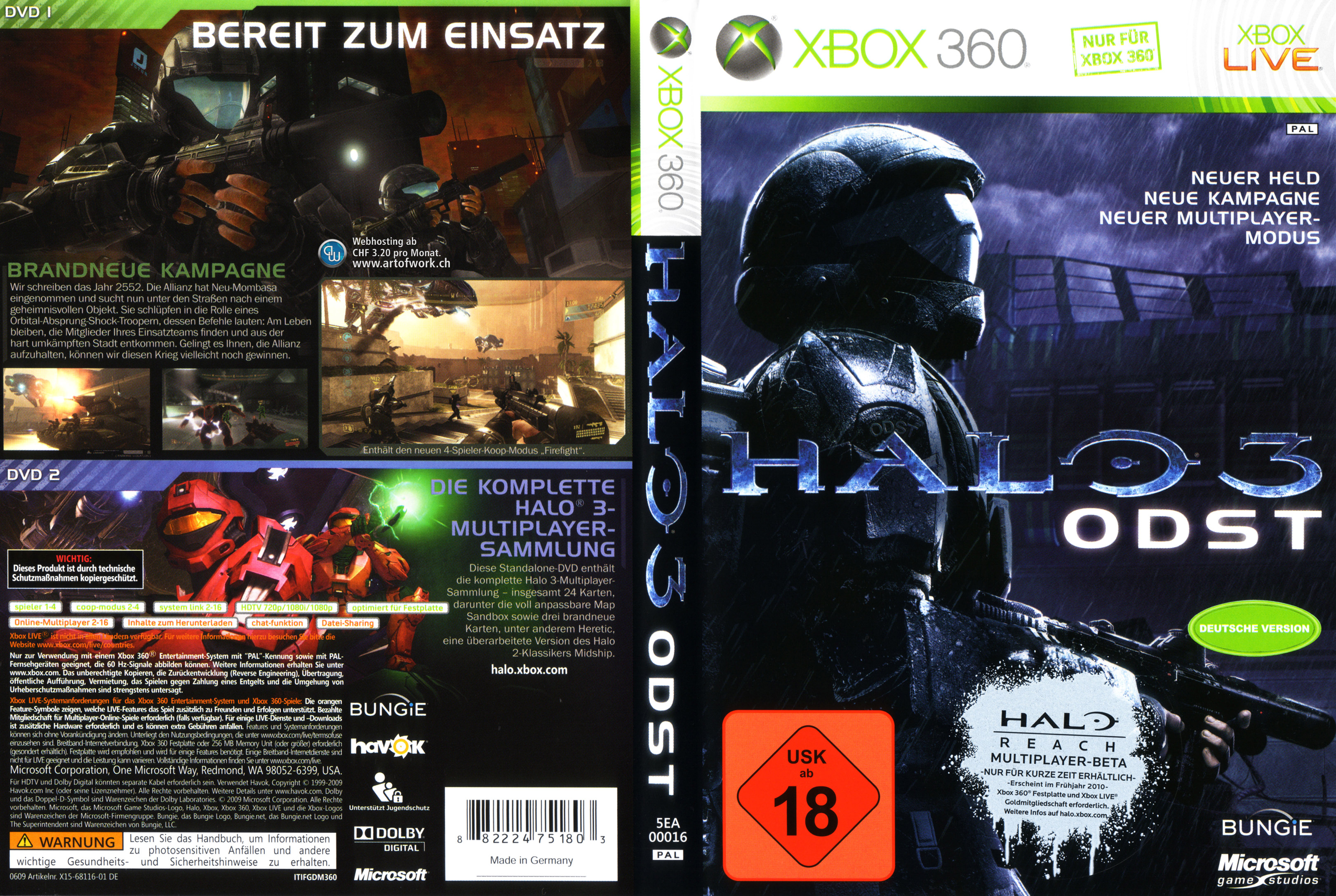 Download Xbox 360 Cover in High Quality