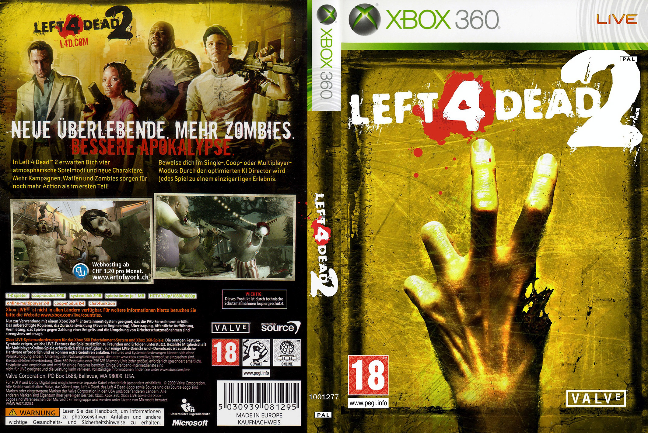Download Xbox 360 Cover in High Quality