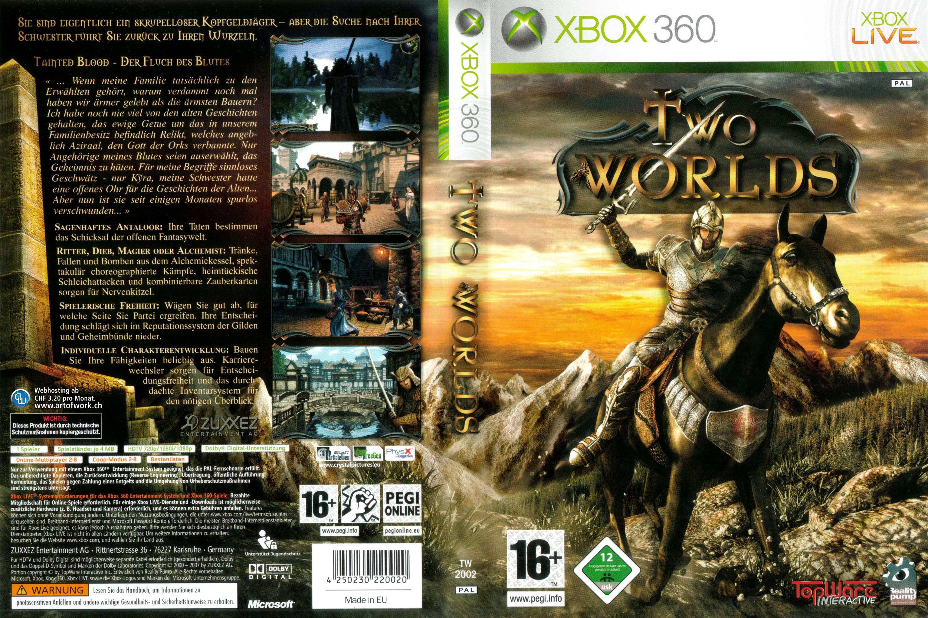 Download Xbox 360 Cover in High Quality